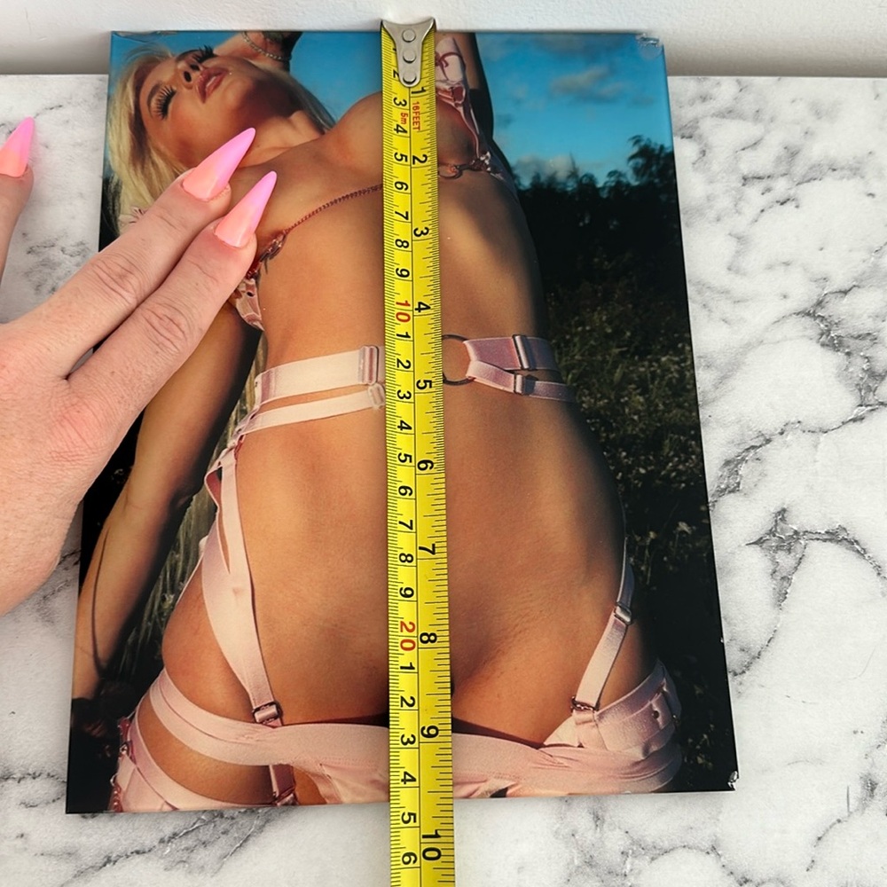 Autographed medium print (exposed)